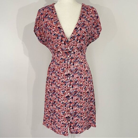 Ten Sixty Sherman Ditzy Floral Mini Dress - M - Picture 2 of 12